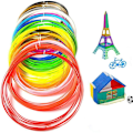 Miniatyrbillede 3 af 5: 3D Pen Filament 12 farver 1,75 mm 3 m pr. farve 3D printmateriale 10*20*20