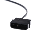 Miniatyrbilde 4 av 5: 1 Til 5 4Pin CPU kjøleboks vifte Hub splitter adapter strømkabel