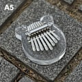 Miniatyrbilde 1 av 8: 8 Key Kalimba Thumb Piano Gift For Kids Begynnermusikk A5