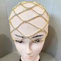 Pikkukuva 1 / 5: 1 kpl Crystal Headpand Head Cap -korut Gold