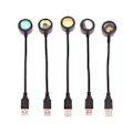 Pikkukuva 4 / 8: 1 kpl auringonlaskulamppu LED- USB yövaloseinävalo Yellow