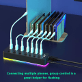 Pikkukuva 4 / 6: RGB USB 3.0 Hub 7 Ports Data Port Adapter 5Gbps TYPE-C