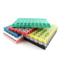 Miniatyrbilde 5 av 5: 50 stk/sett Elektronisk komponentbeholder Mini Oppbevaringsbokser sett White