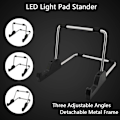 Miniatyrbillede 5 af 5: A4 LED lyspude til diamantmaling 5D diamantbroderi Lig