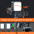 Miniatyrbillede 4 af 6: Smartphone Selfie Light Selfie Video Conference Light B