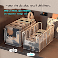 Miniatyrbillede 5 af 7: CD Disk Rack Desktop Disk Sort Vinylplade Magnetbåndsdispenser 1PC
