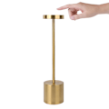 Miniatyrbillede 1 af 5: Genopladelig bordlampe Sengelampe USB Skrivebordslæselampe Gold