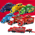 Miniatyrbild 2 av 8: Lightning McQueen Truck Metal Diecast Collection modellbilleksak type-A3