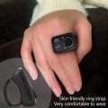 Miniatyrbilde 7 av 8: Finger Counter Luminous Finger Ring Elektrisk Tally Counter Rose Gold