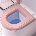Pikkukuva 1 / 5: 2 kpl WC-istuimen cover Pestävä wc-kannen pehmuste Pink U-shaped