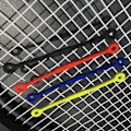 Miniatyrbild 5 av 5: 10st långformad tennisracketdämpare Black