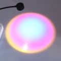Pikkukuva 2 / 8: 1 kpl auringonlaskulamppu LED- USB yövaloseinävalo Multicolor