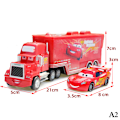 Miniatyrbillede 1 af 8: Lightning McQueen Truck Metal Diecast Collection Model billegetøj type-A2