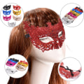 Miniatyrbilde 4 av 5: Venezia Sexy Golden Fox Mask Masquerade Costume Dance Mask Silver