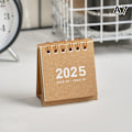 Miniatyrbild 1 av 8: 2025 Mini enkel liten skrivbordskalender fickkalender bärbar kalender P A7