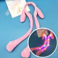 Miniatyrbilde 1 av 5: Bunny Ears Plysjleketøy hårbøyle hodeplagg Pink