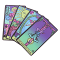 Miniatyrbilde 5 av 8: Neon Rider Tarot Card Prophecy Divination Deck Game Fate Card