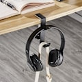 Pikkukuva 3 / 8: Säädettävä Desk Edge Hook Gaming Headset ripustuskoukku Gray