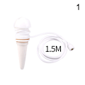 Miniatyrbillede 1 af 5: 4x keramiske selvvandende pigge Automatisk s drypvanding White 1.5M