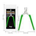 Pikkukuva 1 / 8: värikäs Olecranon sakset Toenail Ingrown Dead Skin Remover Green