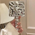 Pikkukuva 2 / 5: 1 kpl kädessä pidettävä meikkipeili Beauty Mirror -kodin kauneustyökalu White