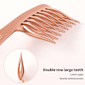 Miniatyrbillede 4 af 8: Dobbelt Rækket Stor Tandet Kam WideToothed Fluffy Comb