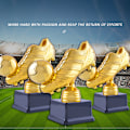 Pikkukuva 1 / 7: Golden Shoe Football Trophy hyvä Shooter Shoe Boot matkamuisto