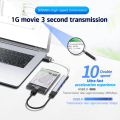 Pikkukuva 6 / 8: 4-porttinen USB 3.0 -keskitin USB keskitin High Speed ​​Type C -jakaja A1