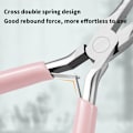 Miniatyrbillede 8 af 8: Akryl Negle Pincher Pinching Pinch Clamp Tool