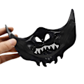 Pikkukuva 7 / 8: Puoli Kasvot Punainen Prajnaparamita Maski Halloween Paha Saatana Juhla Ma A2
