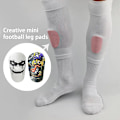 Pikkukuva 2 / 8: Jalkapallon Shin Pad Kulutusta kestävä imukykyinen jalkasuoja A4