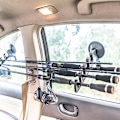 Miniatyrbillede 4 af 8: SuctionCup FishingRod Bracket Bil fiskestangsholder Vægmontering