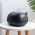 Kawaii Cat Tissue Box Kök Servett Förvaringsbox Wc Papper Conta Black