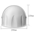 Miniatyrbillede 4 af 5: Rain Sun Shield Vejrdæksel Anti-glare sidebeslag
