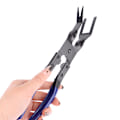 Miniatyrbillede 7 af 8: Bilforlygtereparation Installationsværktøj Trim Clip Fjernelse Tang Blue