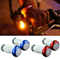 Miniatyrbild 2 av 8: 1 par Cykelcykel Blinkers Handtag End Plug LED Red