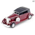 Miniatyrbillede 7 af 8: 1 stk klassisk bilmodel Vintage Pull-Back legering Diecast billegetøj Green