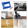 Miniatyrbilde 4 av 5: Rullestol oppblåsbar pute Anti-pressure Sore Seteseng Dark blue