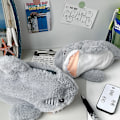 Miniatyrbild 6 av 8: 1st e Plush Shark Case Skolmaterial 1PCS