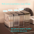 Miniatyrbillede 4 af 7: CD Disk Rack Desktop Disk Sort Vinylplade Magnetbåndsdispenser 1PC