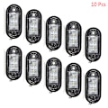 Miniatyrbillede 1 af 5: 10 STK Advarselslys LED Diode Lys Trailer Truck LED Sidemærke White