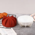 Miniatyrbillede 3 af 8: 1 Stk Hemisphere Pan Dome Silikone Bageform til kage White