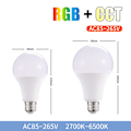Miniatyrbilde 4 av 5: 15W Blue-tooth Control Smart lyspære White onesize