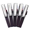 Miniatyrbilde 4 av 5: Glød Folding LED Fan Dansende Lys Halloween Jul Purple