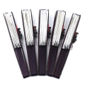 Miniatyrbilde 4 av 5: Glød Folding LED Fan Dansende Lys Halloween Jul White