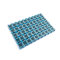 Pikkukuva 1 / 5: 50 kpl/ set elektroniikkakomponenttisäiliön minisäilytyslaatikot Blue