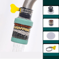 Miniatyrbillede 1 af 5: 6-lags Universal køkkenhane-renser Vandhanefilter Green
