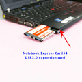 Pikkukuva 1 / 5: 5 Gbps PCI Express -korttisovitin USB 3.0 2-porttinen PCI Express -kortti