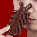 Pikkukuva 5 / 5: 3 in1Body Meridian Massage Comb Five Wide Tooth Comb