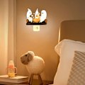 Miniatyrbillede 7 af 7: Ghost Campfire Natlys 110V Halloween Ghost Natlys One size